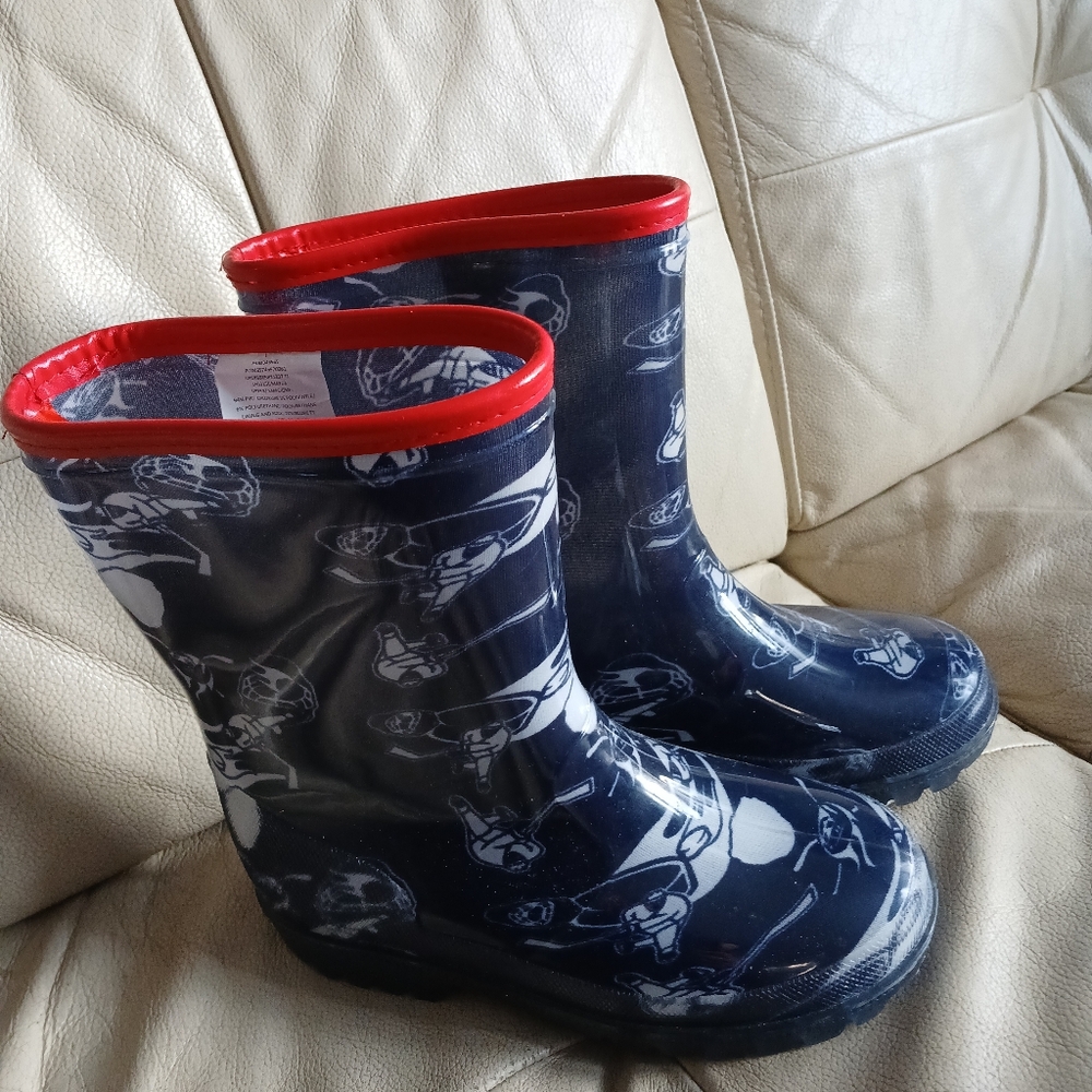 Joe Fresh Kids Hockey Rain Boots